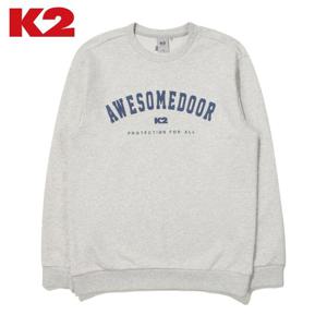 [K2] 남성 플라이워크 바시티 맨투맨 티셔츠 KMU24243 2T