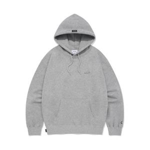 커버낫후드티 CQK CO2401HD03-MG 스몰 어센틱 후디 멜란지 그레이