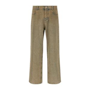 아미리 오버다이드 코튼 데님 와이드 스트레이트 진 AMDNGG1018