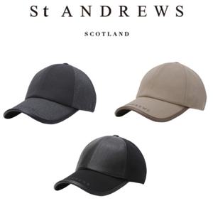 [세인트 앤드류스] 남성 STA 스트랩 레더 믹스 볼캡(811E3CP204)