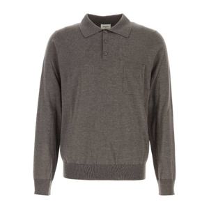 생로랑 체스트 포켓 울 폴로 스웨터 821892Y75YW 1480