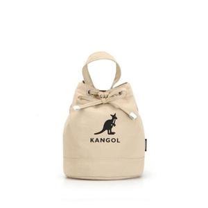 캉골토트백 CQK KQEB-TB37500LB 앨리스   나일론 버킷백 3750 라이트베이지