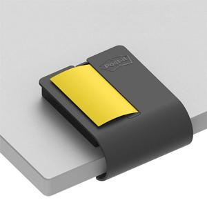 포스트잇강한점착용클립디스펜서 챠콜 3M