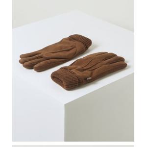 [닥스핸드백] 카멜 염소가죽 스웨이드 장갑 DCGV5F170CM