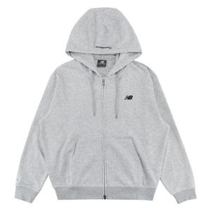 뉴발란스 UNI 에센셜 클래식 후드집업 NBMDF41803 AC