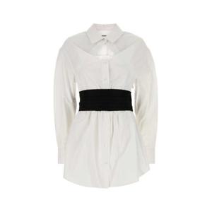 알렉산더 왕 숏 원피스 1WC1256712 100 White