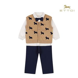 [에뜨와]리오VT 3PCS 07S523202/유아정장,돌선물,조카선물