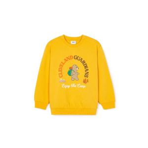 MLB키즈긴팔티 NQK 7AMTC0544-45MSS 모노베어 캠핑 맨투맨 클리블랜드 가디언스