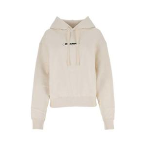 질샌더 후드 티셔츠 J40GU0002J20010 279 Yellow