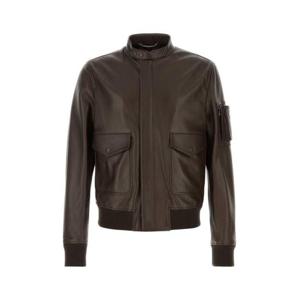 돌체앤가바나 가죽 자켓 G9BPALHULW9 M1213 Brown