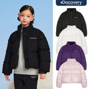 [디스커버리키즈] DKDJ57056 여아 제이드 크롭 다운 숏패딩