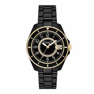 [마션틴트(잡화)][코치시계] 공식수입 블랙 세라믹 밴드 여성시계 14503461
