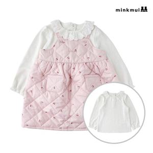 [밍크뮤]PK 체리패딩오버롤SET스커트 35C1540004 35C15-400-04 출산백일돌선물