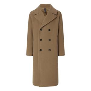 헤지스  25FW  남성 울 캐시비어 혼방 더블코트 HZCO5D701CM