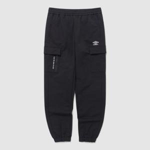 엄브로바지 LQC UP423SPTO3-BLK 폴라 스트레치 카고 기모 조거 팬츠 / BLACK