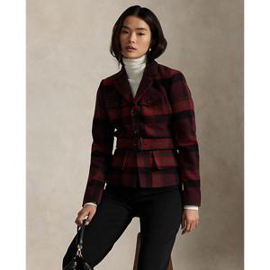 폴로 랄프 로렌 여성 벨트 트위드 재킷(WMPOOTWN5V20338600)