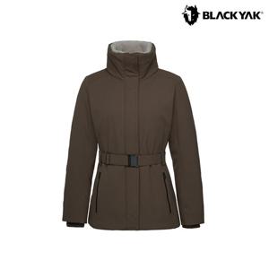 블랙야크 여성 모나크 미드 다운자켓 구스다운 무스탕 벨트패딩 1BYPAWU534