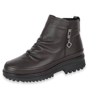 [에스콰이아]발 편한 볼 넓은 키높이 5CM 앵클 부츠 PXCWBS511BR