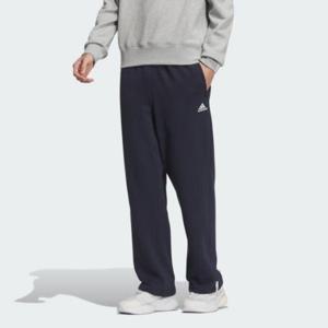 아디다스팬츠 XQK JF3961 에센셜+ 레귤러 핏 스몰 로고 프렌치 테리 오픈헴 팬츠