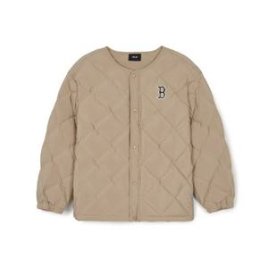 MLB키즈패딩 NQK 7ADJB1146-43BGL 베이직 경량 튜브패딩 보스턴 레드삭스