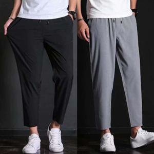 남성 패션 루즈핏 허리밴딩 시원한 쿨링팬츠