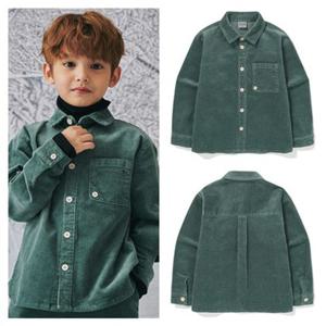 빈[BEEN]HP 아동 그린 코듀로이 블라우스 셔츠 BZ63BL02GN PG