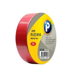 프린텍 M2410R 마스킹테이프 빨강 24x10 프린텍 프린텍테이프 마스킹테이프 데코테이프 종이테이프 마테 라인테이프 종이마스킹 노랑마스킹