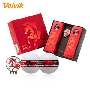[볼빅] 2026 AXIA 적마 신년 에디션 3피스 6구 골프볼