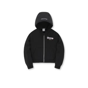 디스커버리키즈후드집업 BQK DKTR14044-BKS 여아 세미크롭 트레이닝 후드자켓