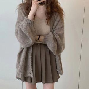 [오너클랜]인기상품 루즈핏 봄가을겨울 경량 가디건 소프트터치