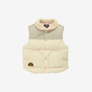 뉴발란스키즈조끼 HQK NK9HE4204U-39 Sports club 부클카라형 배색 베스트 (덕)