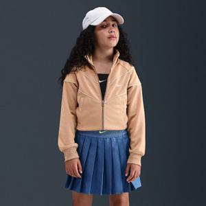 나이키키즈자켓 JQK HQ9448-200 스포츠웨어 주니어(여아) 니트 트랙 재킷