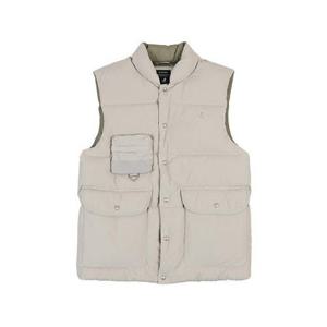 캉골조끼 CQK KQFC-BS61390GY 레트로코어 60/40 다운 베스트 6139 그레이