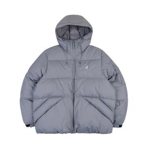 캉골패딩 CQK KQFC-OT95770GY 마이크로 립스탑 다운 파카 9577 그레이