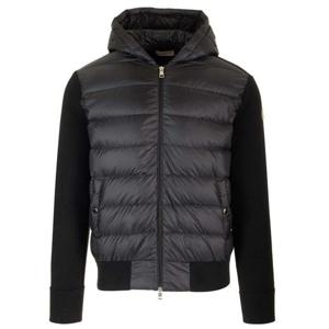 몽클레어 패딩 울 후디드 집업 가디건 9B00041M1131778 DOM