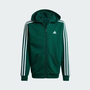 아디다스키즈후드티 XQK JJ3187 주니어 에센셜 3S 플리스 풀집 후디