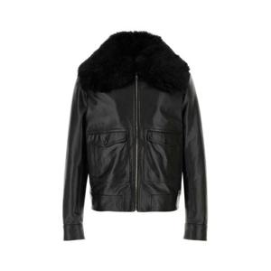 돌체앤가바나 가죽 자켓 G9BUQLHULXF N0000 Black