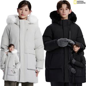 내셔널지오그래픽키즈 GORE-TEX 아틀라스 롱 구스 다운 점퍼 K254UDW350