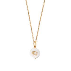 [특가/30개한정] 코치 시그니처 코인 펄 여성 목걸이 440611 GLD