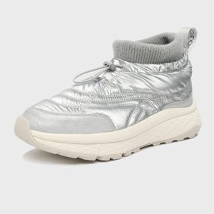 [클라우드제로]누비 여성 패딩 미들 부츠 3cm 여자 숏 앵클 부츠 따뜻한 기모 CZFFW1AK601 실버