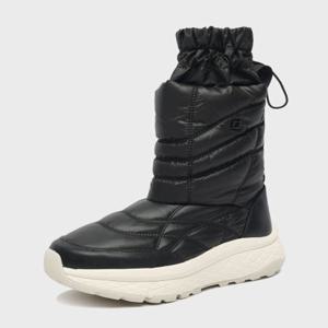 [클라우드제로]코지 여성 패딩 롱 부츠 3cm 발편한 여자 방한 부츠 경량 CZFFW1AK602 블랙