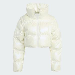 아디다스패딩 LQM JX2990 에센셜 글로시 2-In-1 크롭 퍼퍼