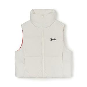 MLB조끼 JQT 3FDVV1046-50CRS 여성 바시티 패딩조끼 뉴욕양키스