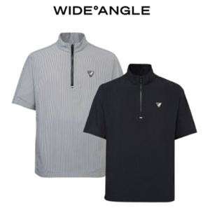 [와이드앵글] WMM25174  CO 써커 쿼터집업 아노락 M