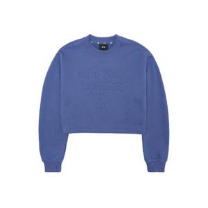 MLB긴팔티 JQT 3FMTB1024-50NYL 여성 베이직 슈퍼크랍 맨투맨 뉴욕양키스