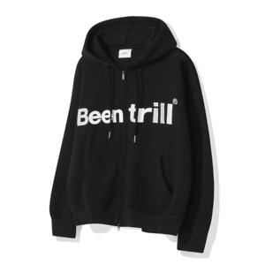 [빈트릴] 에센셜 빅로고 후드 집업  BA251TR001_BK