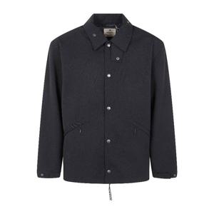 스노우피크 하이브리드 울 버튼 코치 재킷 JK25AU013 BLACK