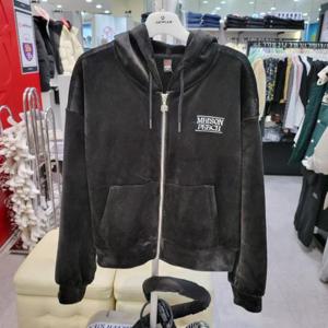 에어워크주니어 sh06 골지 벨로아 크롭후드집업 A238G0564B