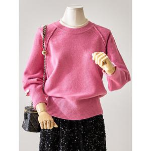 [커스텀에이블]핀턱 나그랑 라운드니트_T2512KN189D