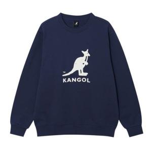 캉골긴팔티 CQK KRFC-RT17820DB 빅 로고 스웨트셔츠 1782 다크블루